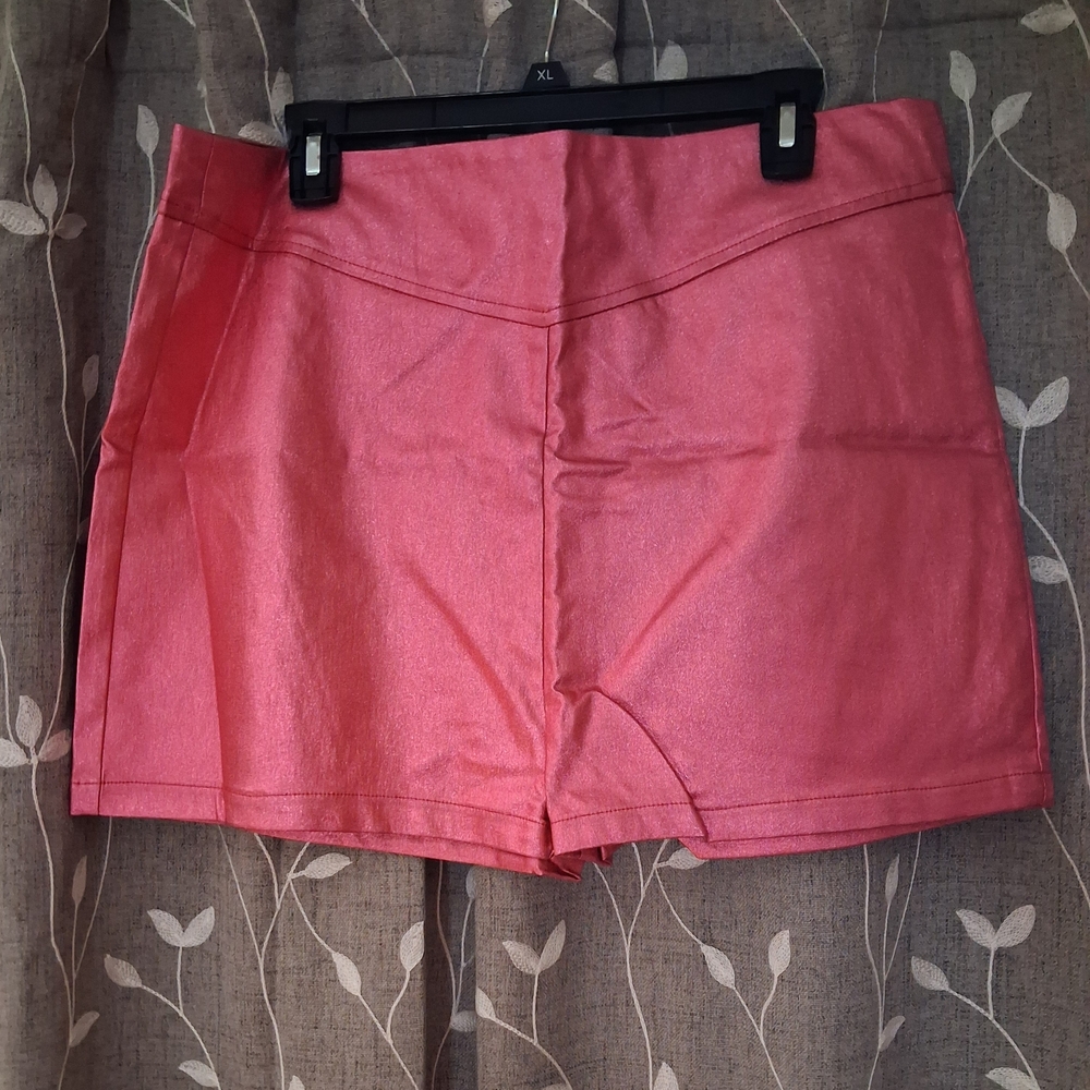 High Waist Pink Women's Shorts